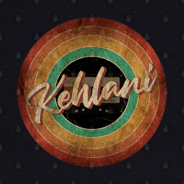 Kehlani Vintage Circle Art by antongg